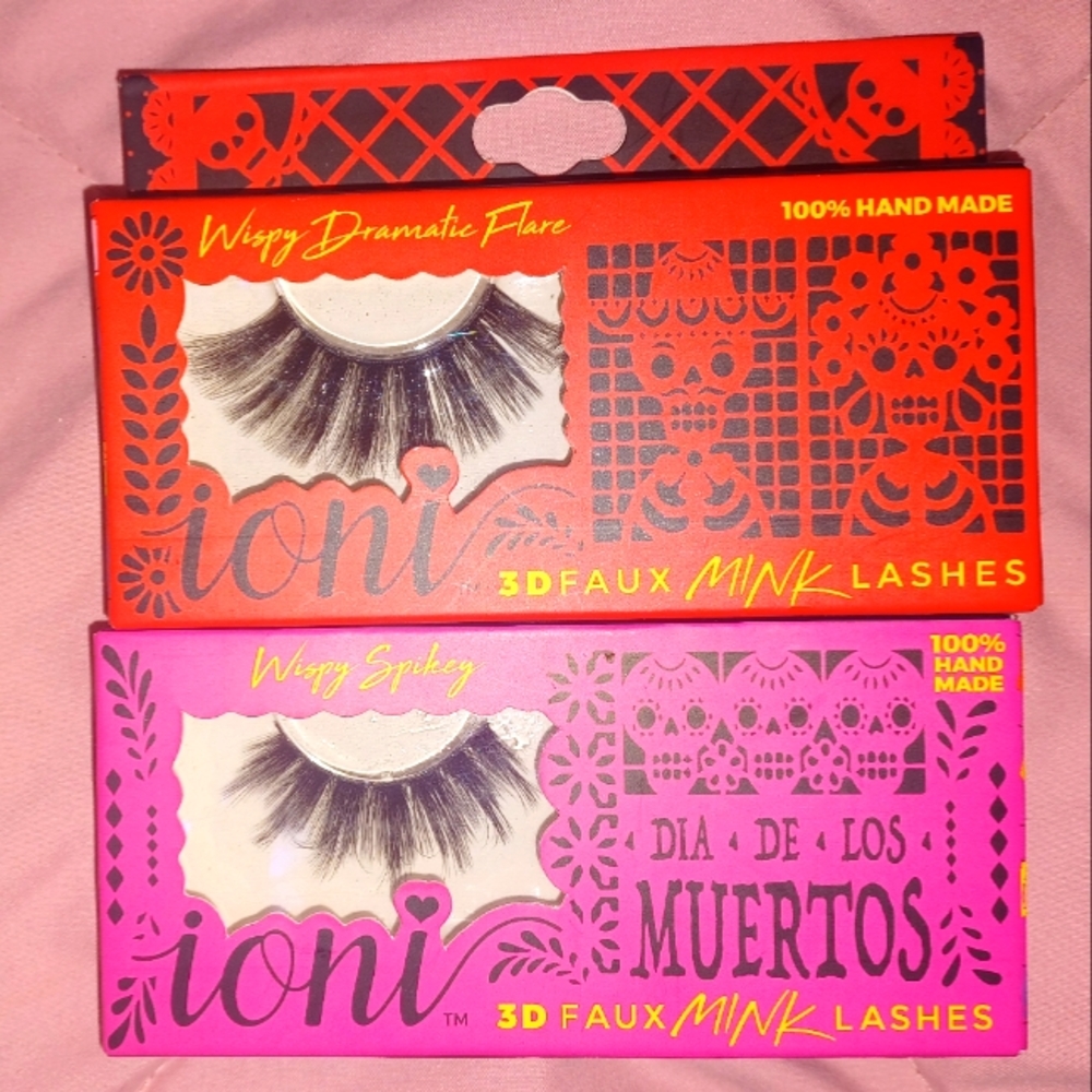 (2) 3D Faux Mink Lashes kit